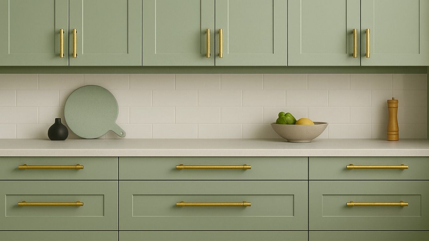 Maniglia 3100 | Zigrinata | Ottone