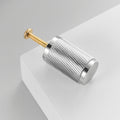 Bouton 3146 | Cannelé | Chrome