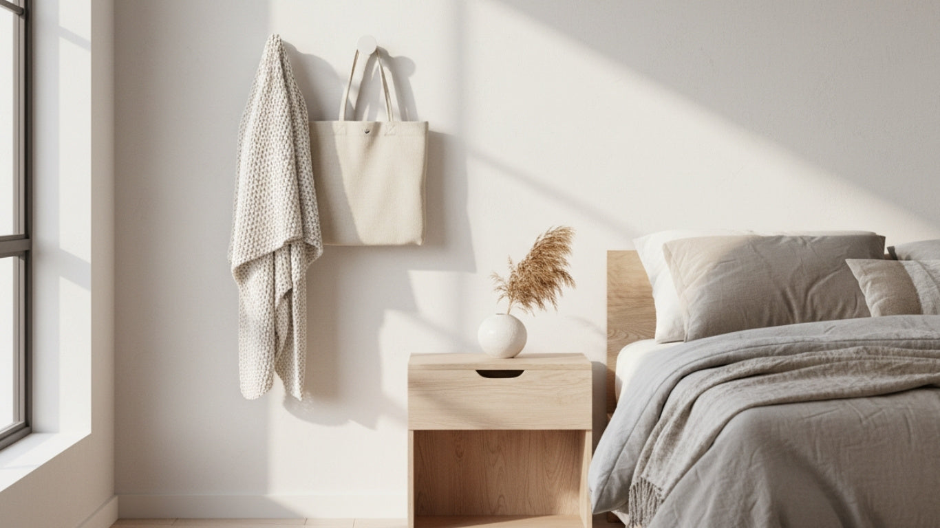 Knagge HK057 | Riflet | Hvit