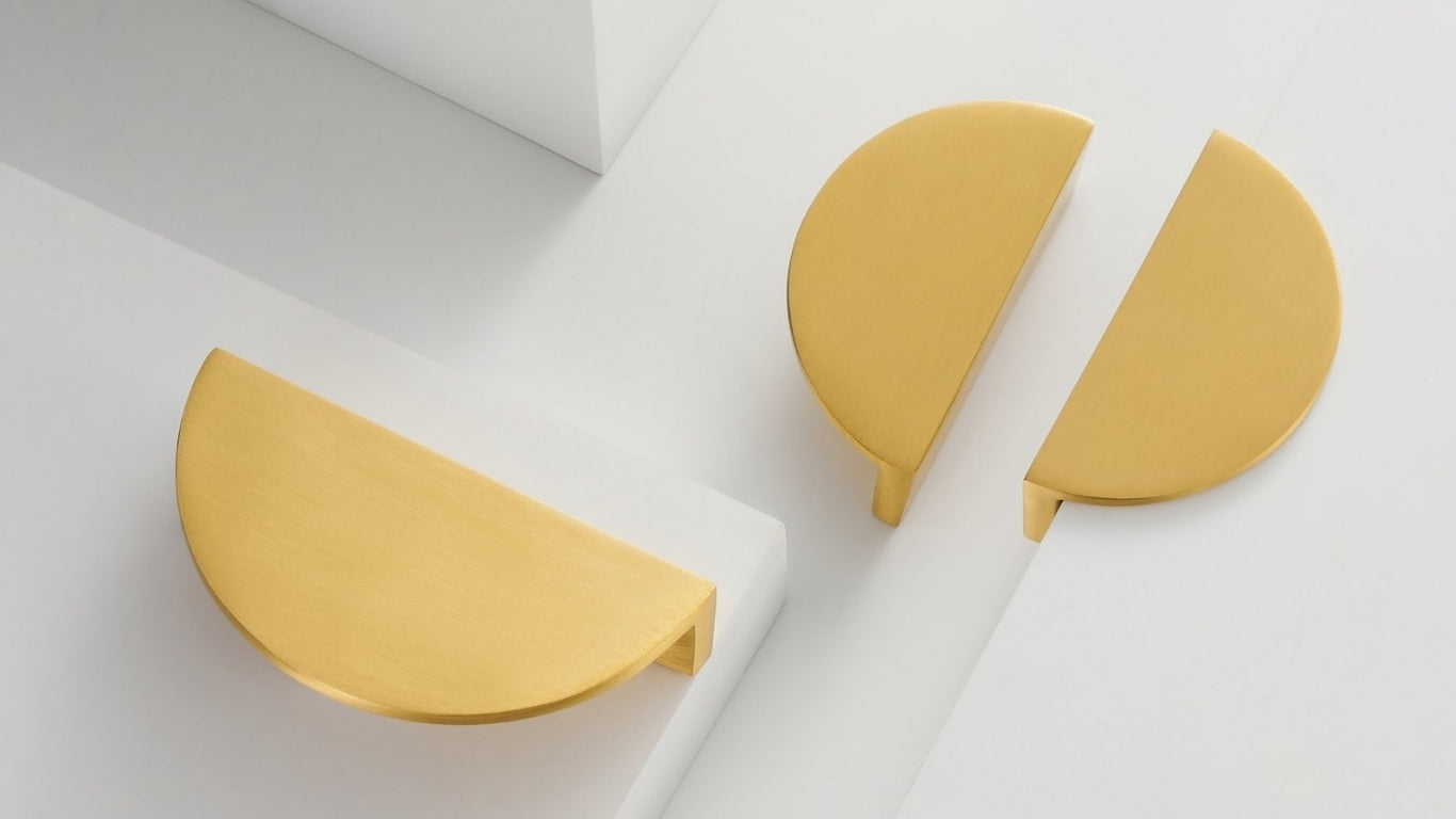 Maniglia CH018 | Profilo | Ottone