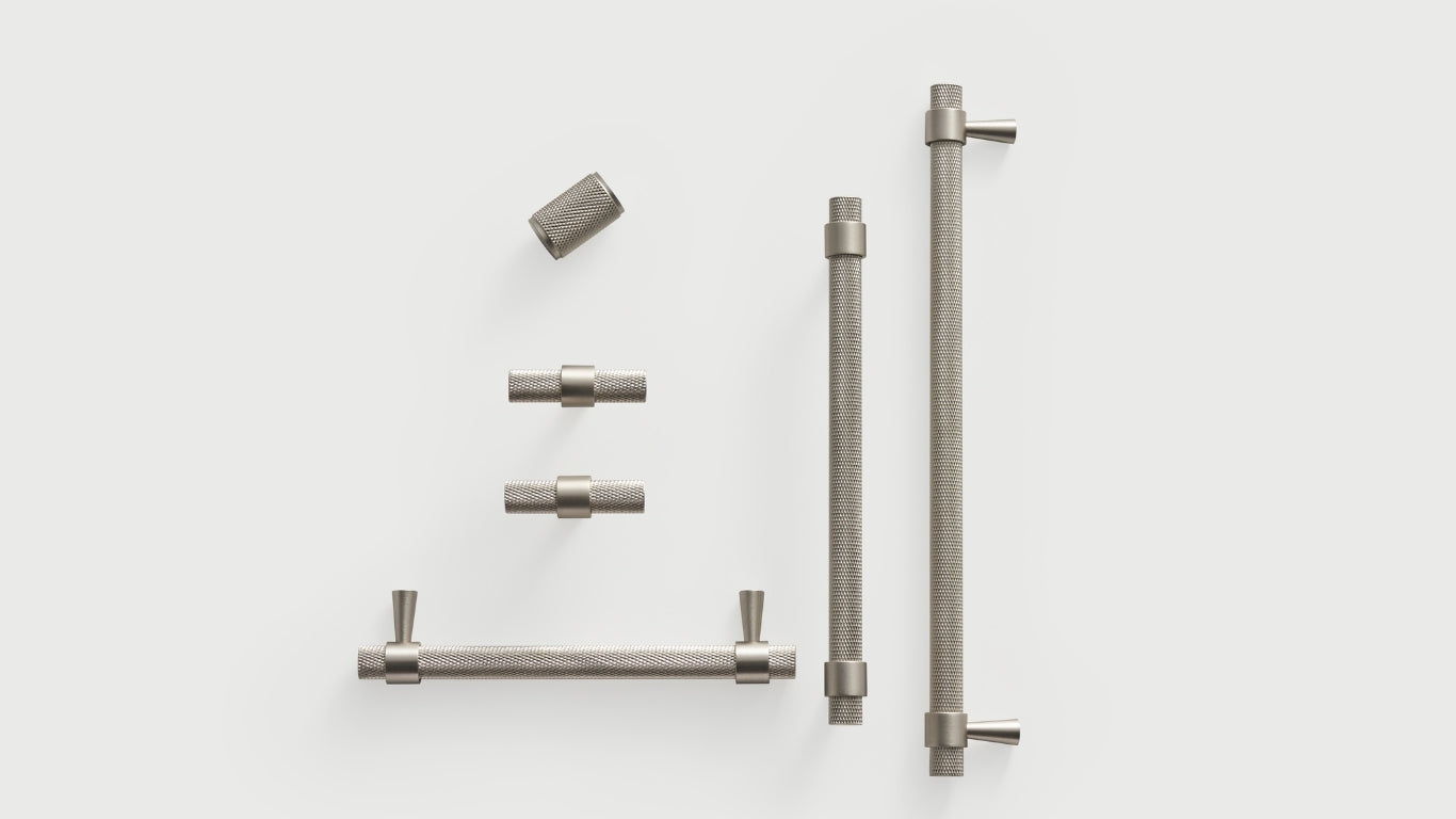 T-greep CH016 | Nikkel