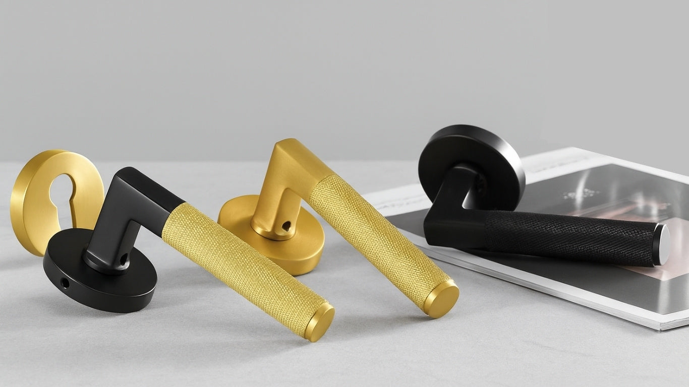 Sisäoven kahvat 308A-243  | Musta