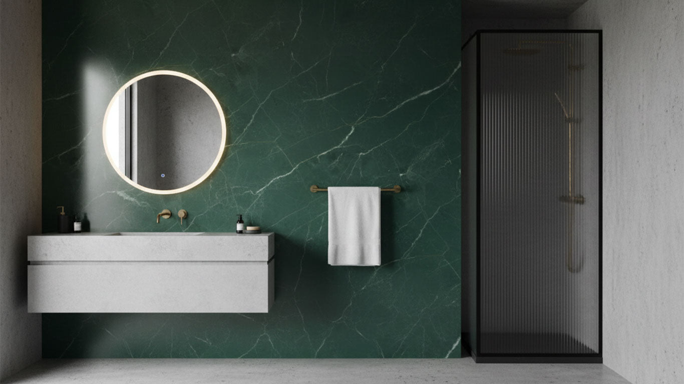 Håndkleholder BA01-TR500 | Antikk Messing