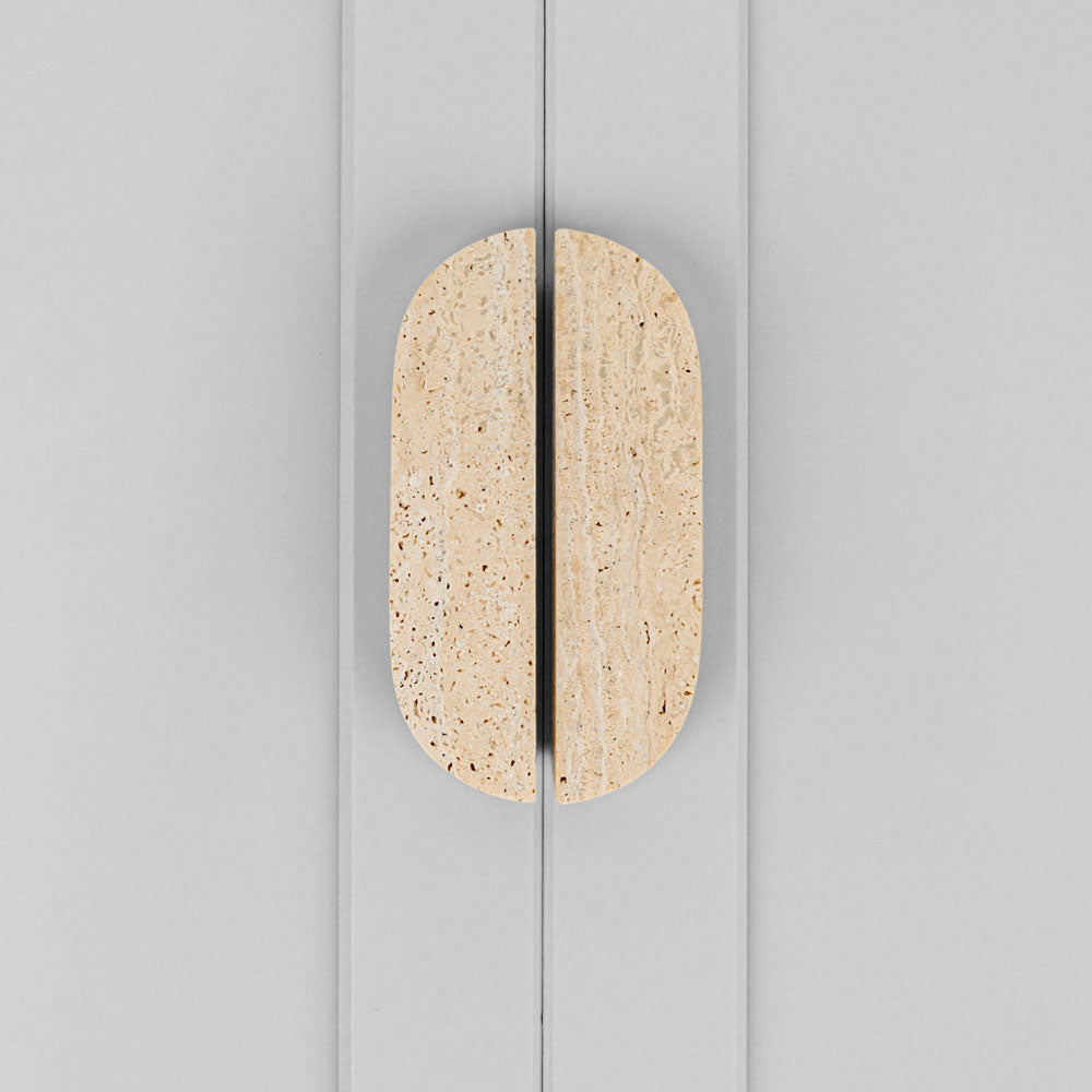 Handgreep DR103 | Marmer | Travertine (SET)