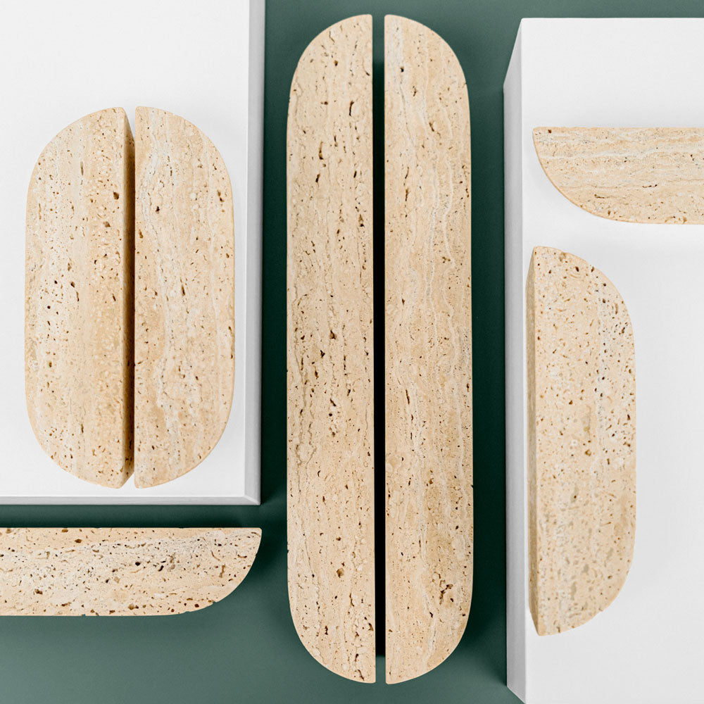 Handgreep DR103 | Marmer | Travertine (SET)