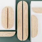 Handgreep DR103 | Marmer | Travertine (SET)