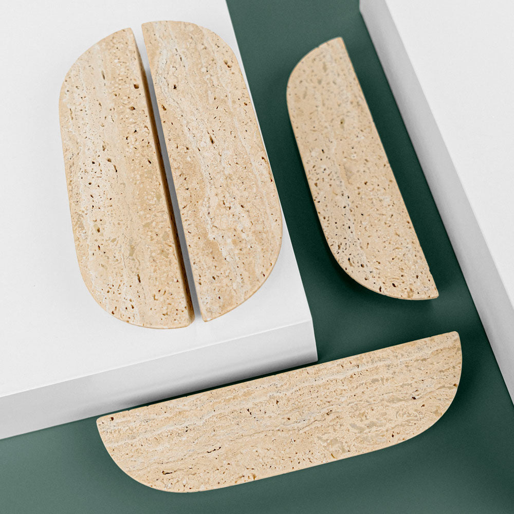 Handgreep DR103 | Marmer | Travertine (SET)
