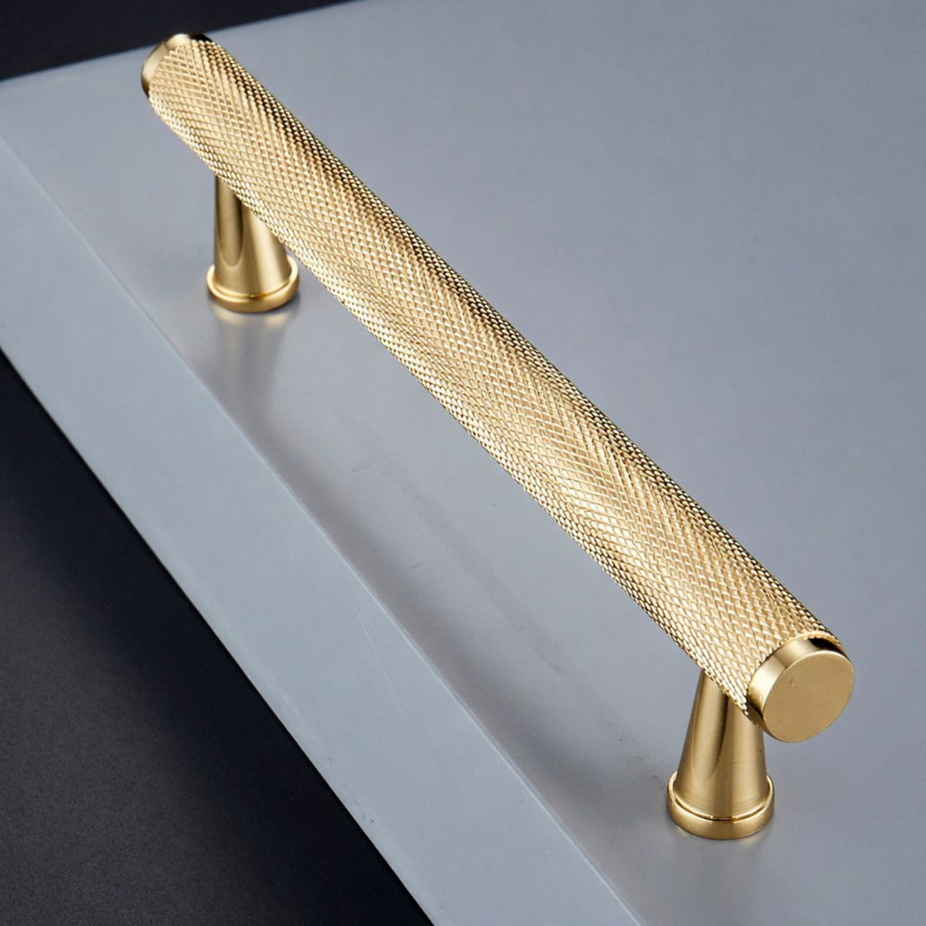Handle 3065 | Knurled | Gold