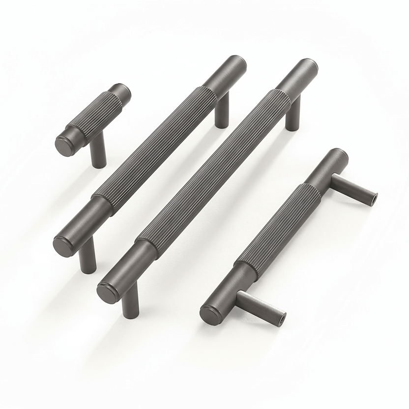 Handle 3100 | Ribbed | Anthracite grey