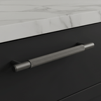 Handle 3100 | Ribbed | Anthracite grey