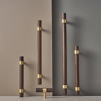 Griff CH025W | Walnuss + Messing