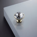 Knob 1044 | Crystal | Gold