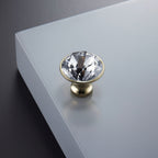 Knob 1044 | Crystal | Gold