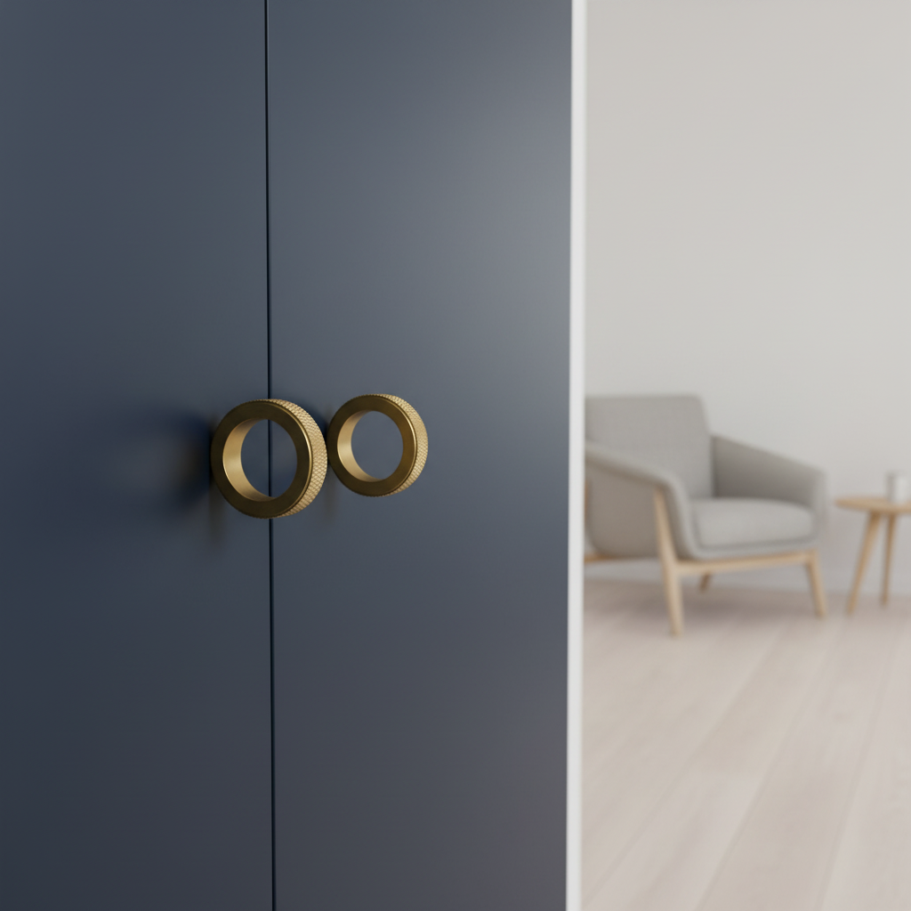 Knop CH059B | Nubret | Messing