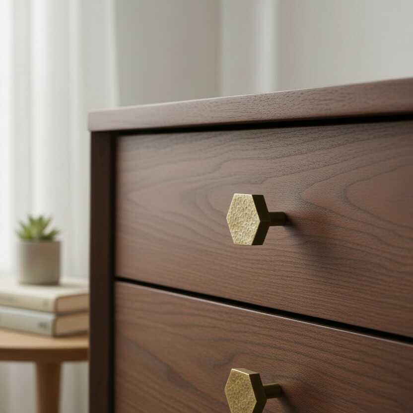 Pomello 1055H | Martellato | Bronzo