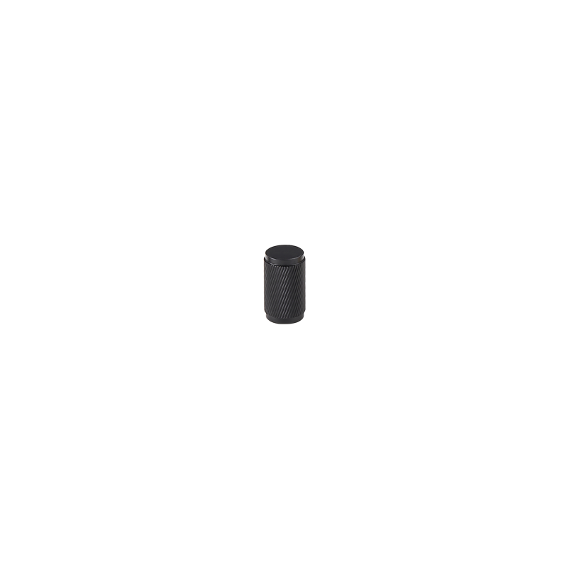 Bouton 3146 | Cannelé | Noir